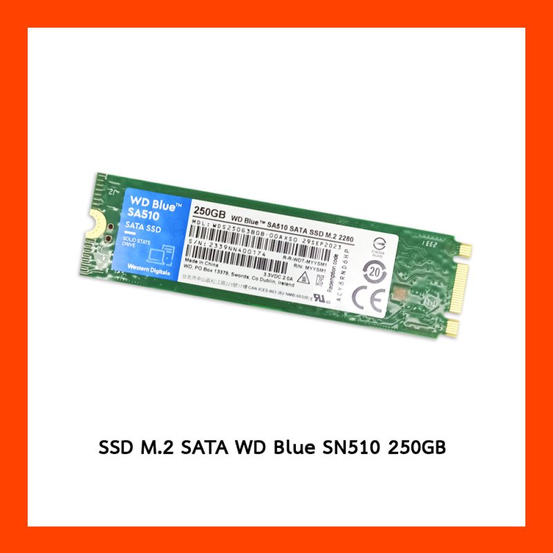 SSD M.2 SATA WD Blue SN580 250GB