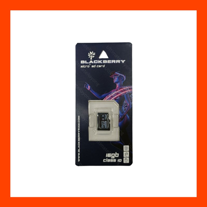 Micro SD Card Blackberry 16GB CL10 (No Adapter)