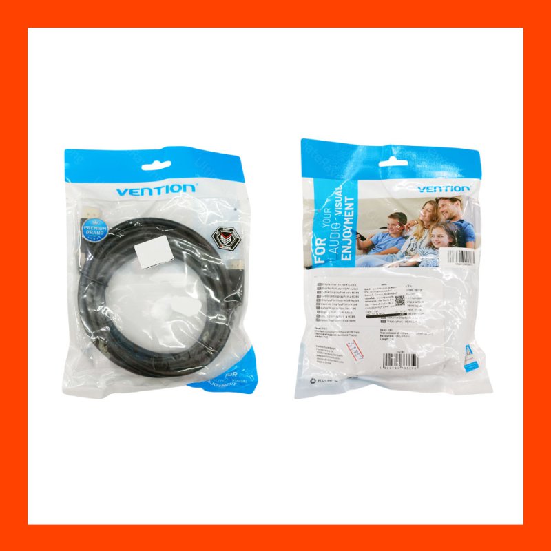 Cable DP TO HDMI M/M VENTION (3M) 