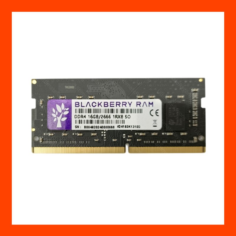 DDR4 16GB 2666 MHz Black Berry (NoteBook)