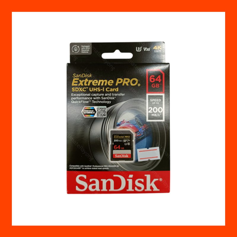 SD Card SANDISK Extreme Pro (200MB/S)