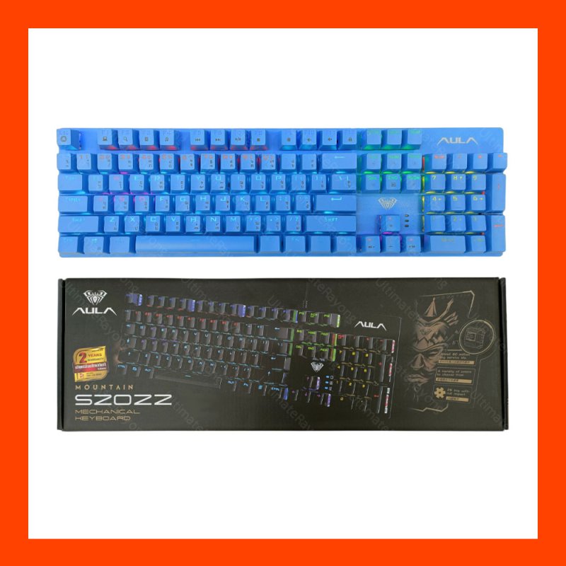 Keyboard AULA S2022 Black Blue-switch (Blue)
