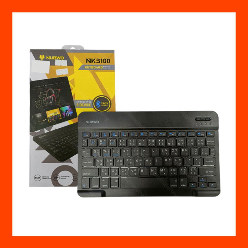Keyboard  Bluetooth HUBWO NKB-100 Black