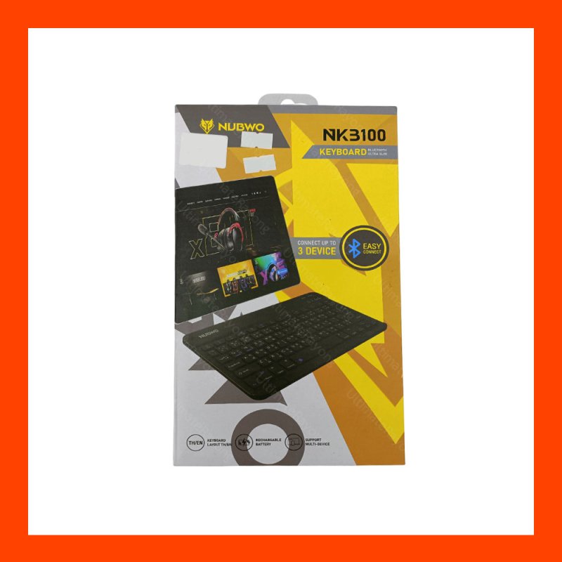 Keyboard  Bluetooth HUBWO NKB-100 Black