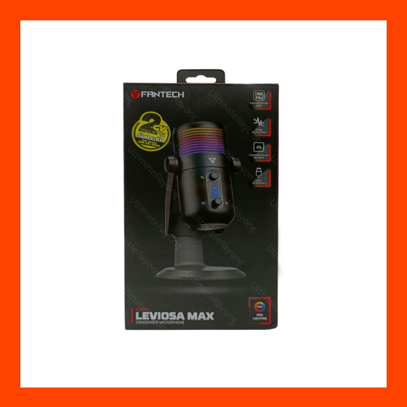 MICROPHONE FANTECH LEVIOSA-MCX03 (Black)