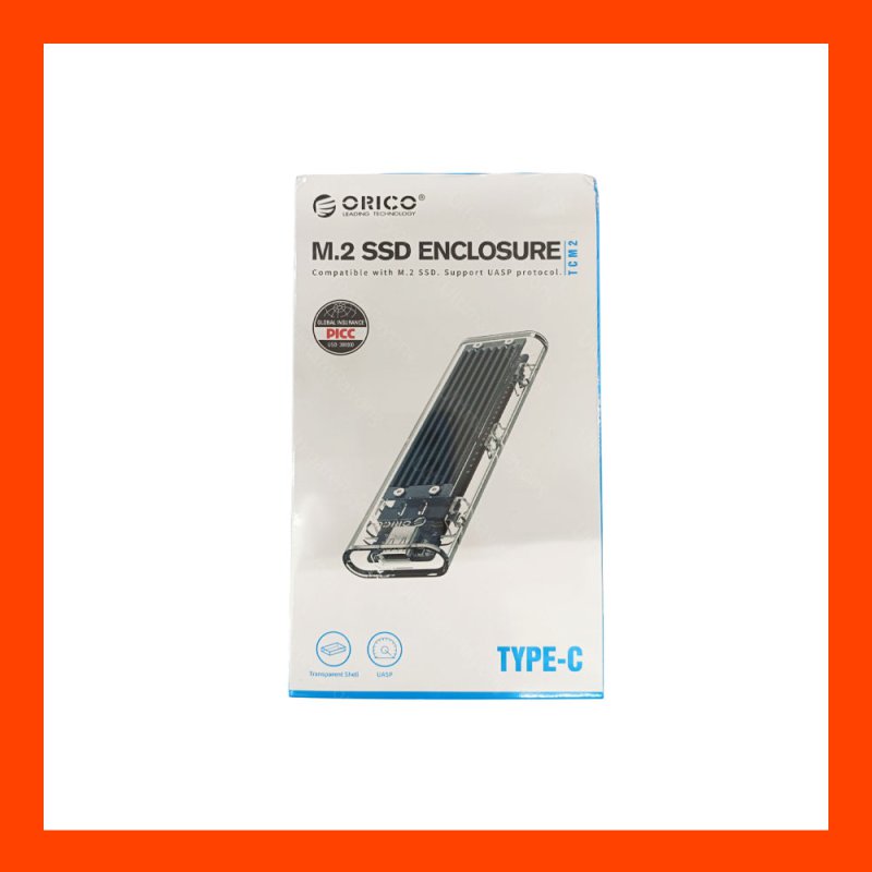 Box ORICO M.2 SATA SSD Enclosure TCM2-C3