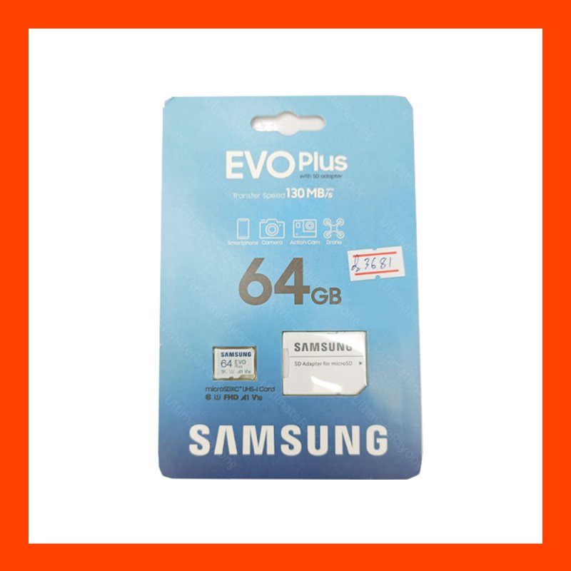 Micro SD SAMSUNG EVO Plus 64GB