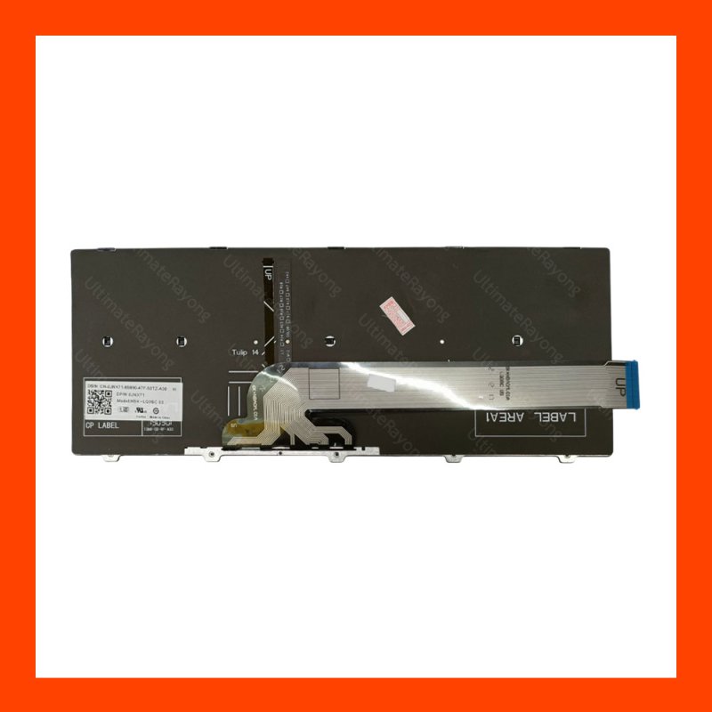 Keyboard Dell Inspiron 14-3000 LED Black TH 