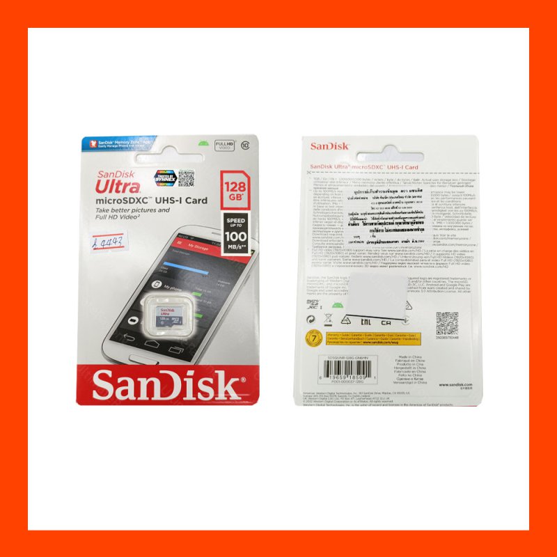 Micro SD Card 128GB SANDISK