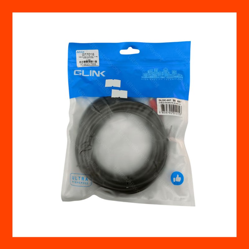 Cable Sound PC to SPK M:M 3M GLINK Gold