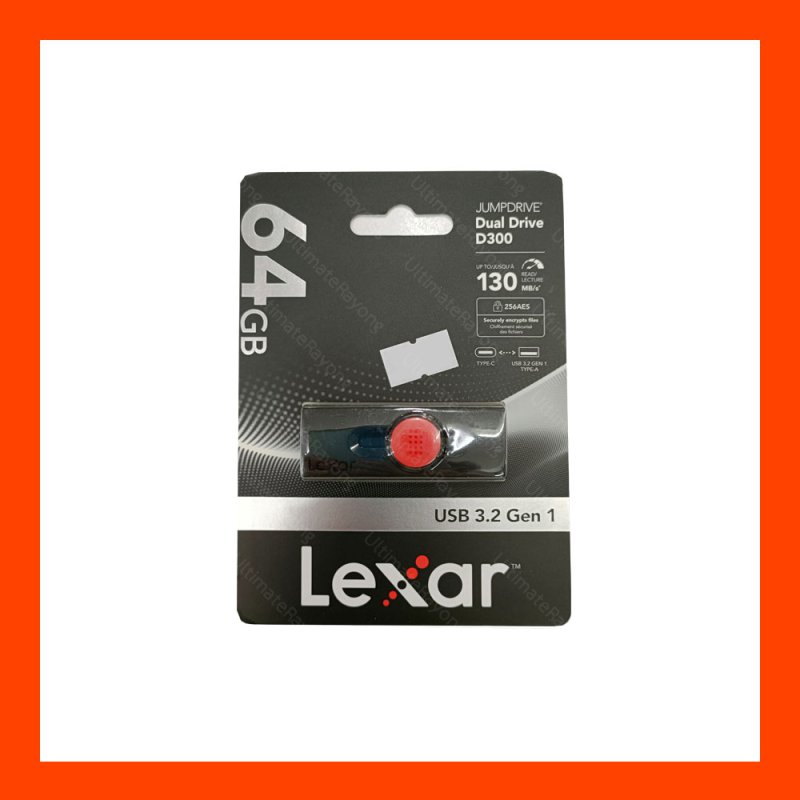 Flash Drive LEXAR Dual Drive D300 Type-C 64GB