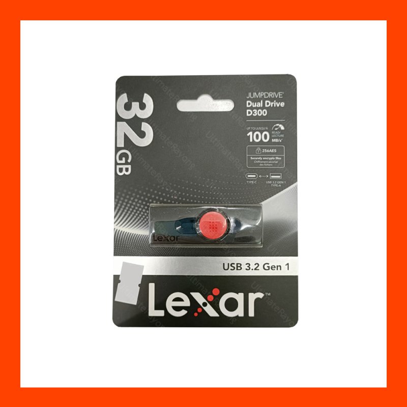 Flash Drive LEXAR Dual Drive D300 Type-C 32GB