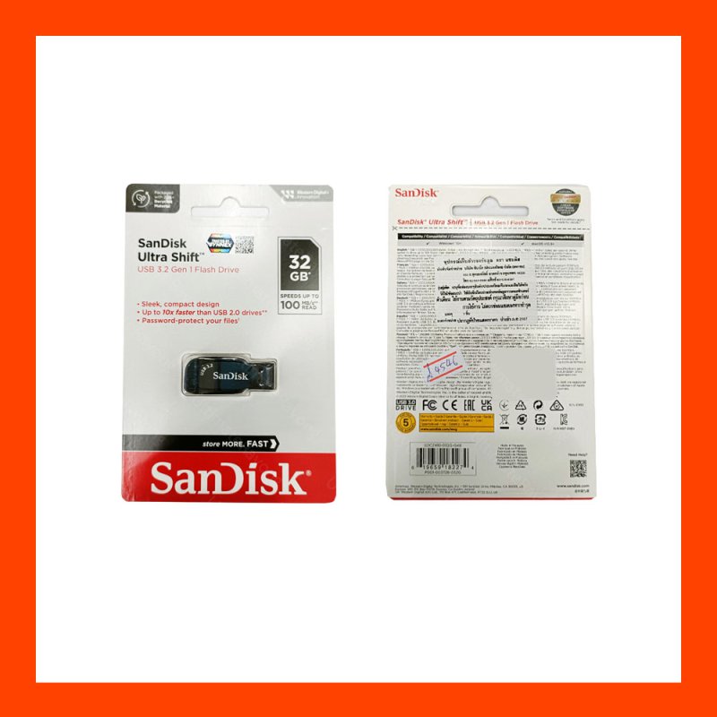 Flash Drive SANDISK SDZ410 ULTRA SHIFT 32GB