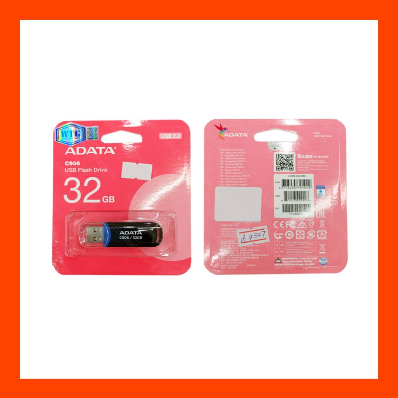 Flash Drive ADATA C906 Black 32GB