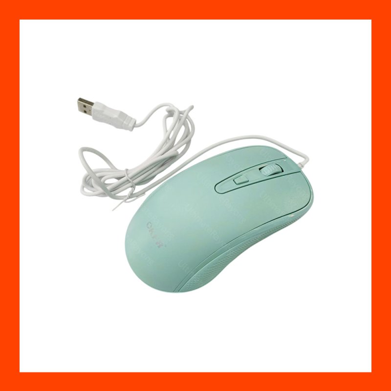 Mouse OPT.USB OKER (M218) GREEN
