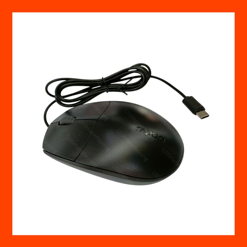 Mouse OPT.USB RAPOO (N100C) BLACK