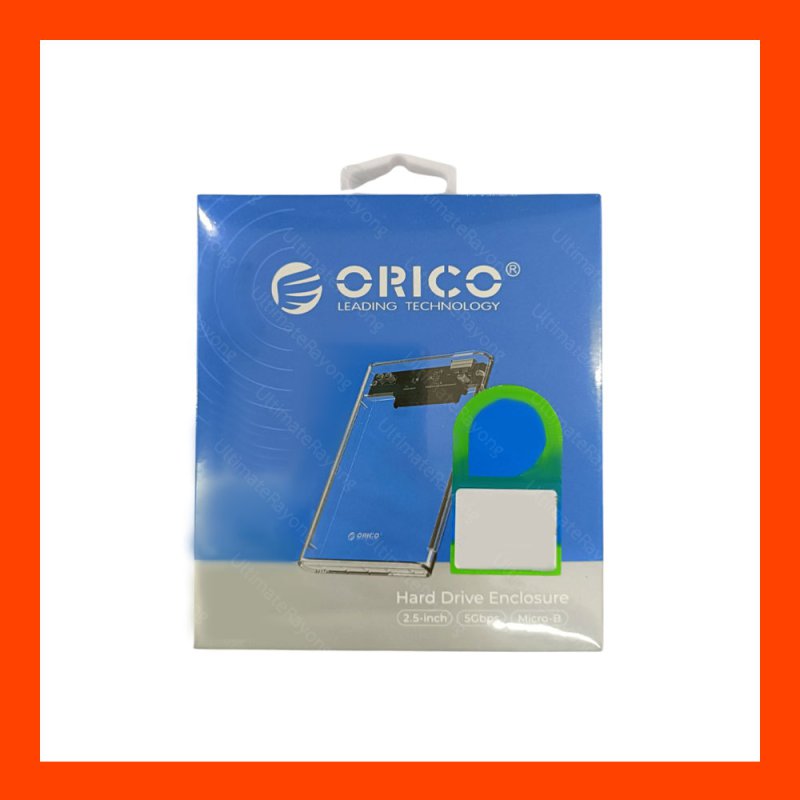 Enclosure 2.5 SATA v3.0 ORICO 2139U3-BP-HW (Clear)