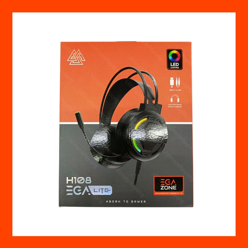  Headset EGA LITE (H108) Black