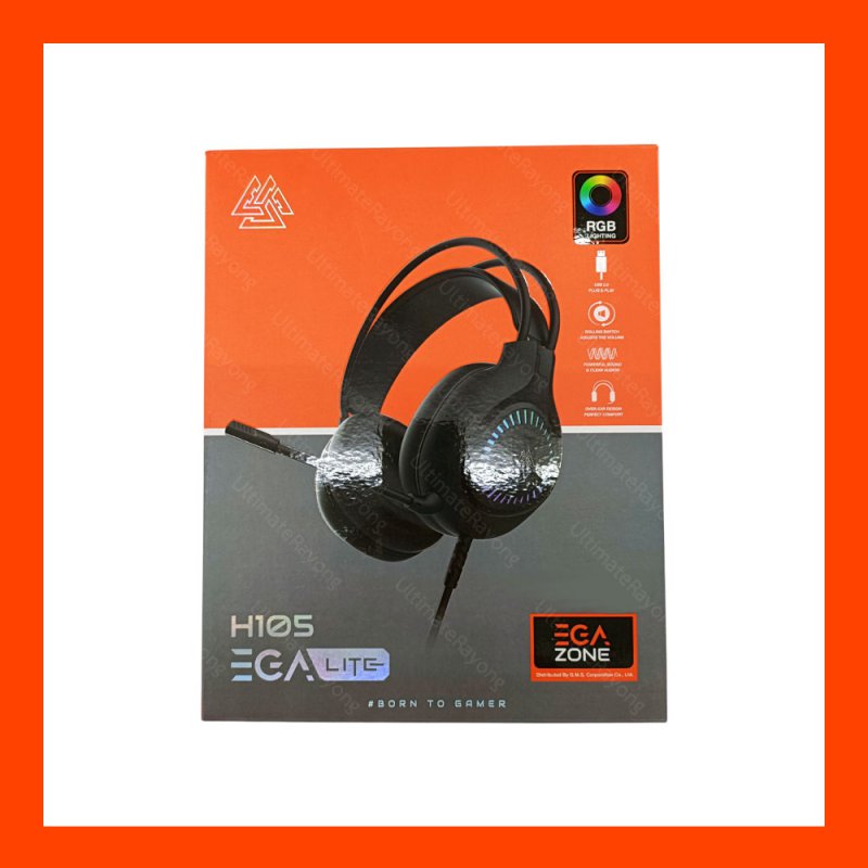 Headset EGA LITE H105 (Black)