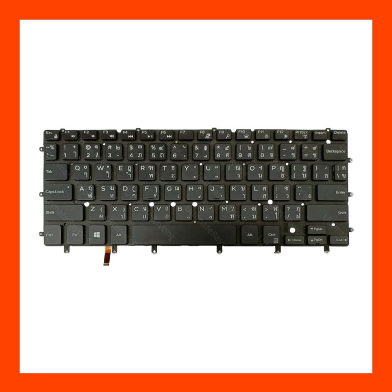 Keyboard คีย์บอร์ด (LED) Dell 13-9350,13-9343,13-9360,7548,15-7000,7348,5540 TH