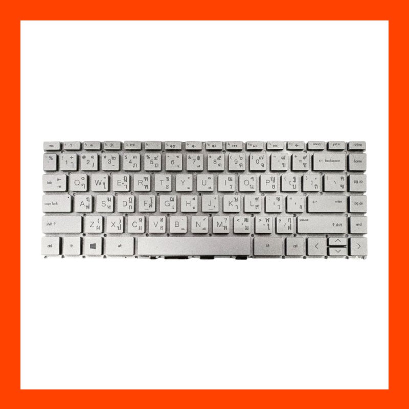 Keyboard HP14-CF,14S-CF,14-DF,14-MA,14-CK,14-DK,X360 (Silver) TH