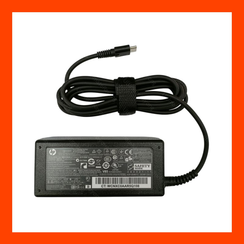 Adapter HP 20V 3.25A (USB-C)(65W)OEM(15V/3A)(9V/3A)(12V/5A)(15V/4.33A)