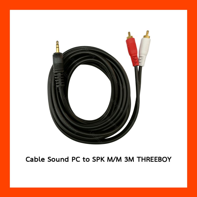 Cable Sound PC to SPK M/M 3M THREEBOY