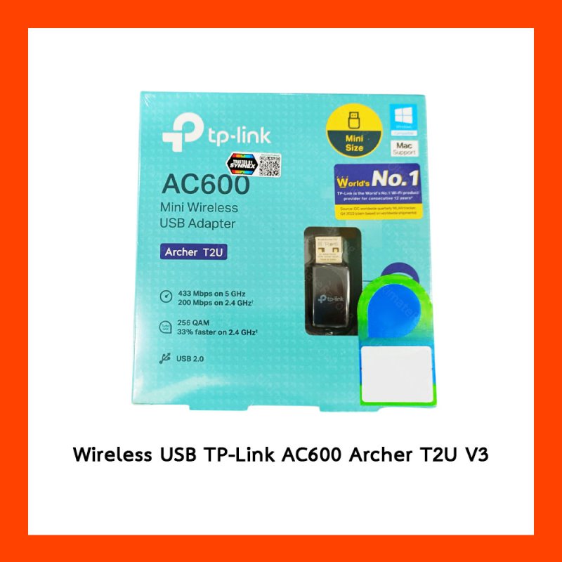 Wireless USB TP-Link AC600 Archer T2U V3