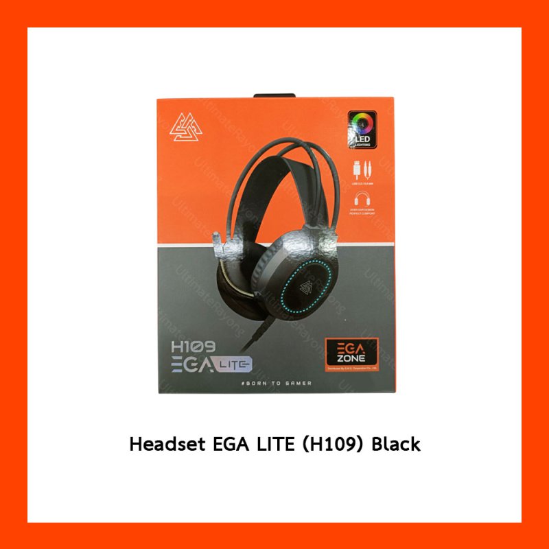  Headset EGA LITE (H109) Black