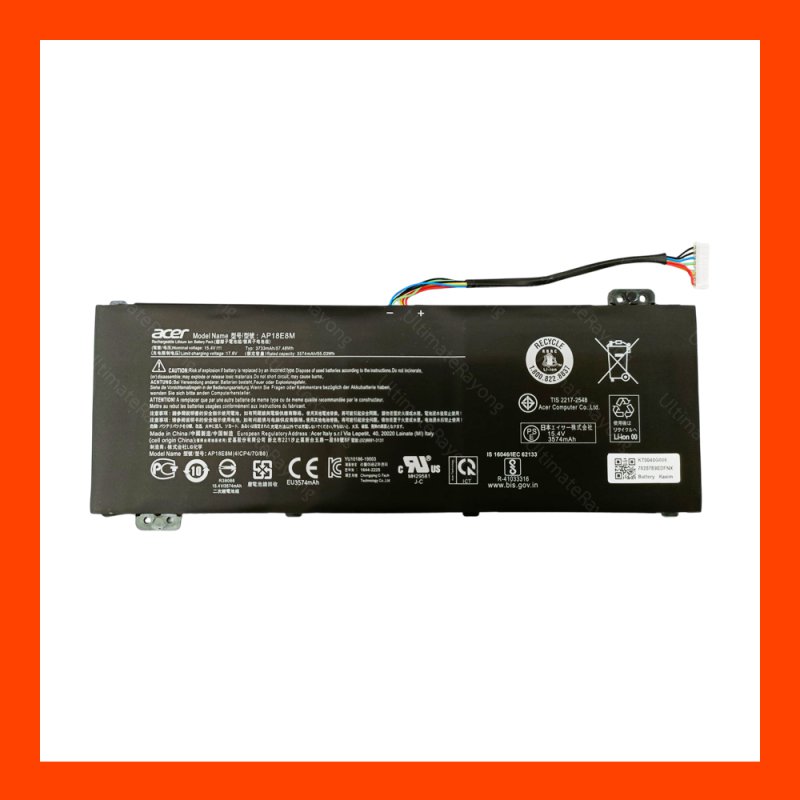 Battery Acer (ORG) AP18E8M,AP18E7M A15-74,AN515-54,AN515-43,AcerAspire7,Nitro5