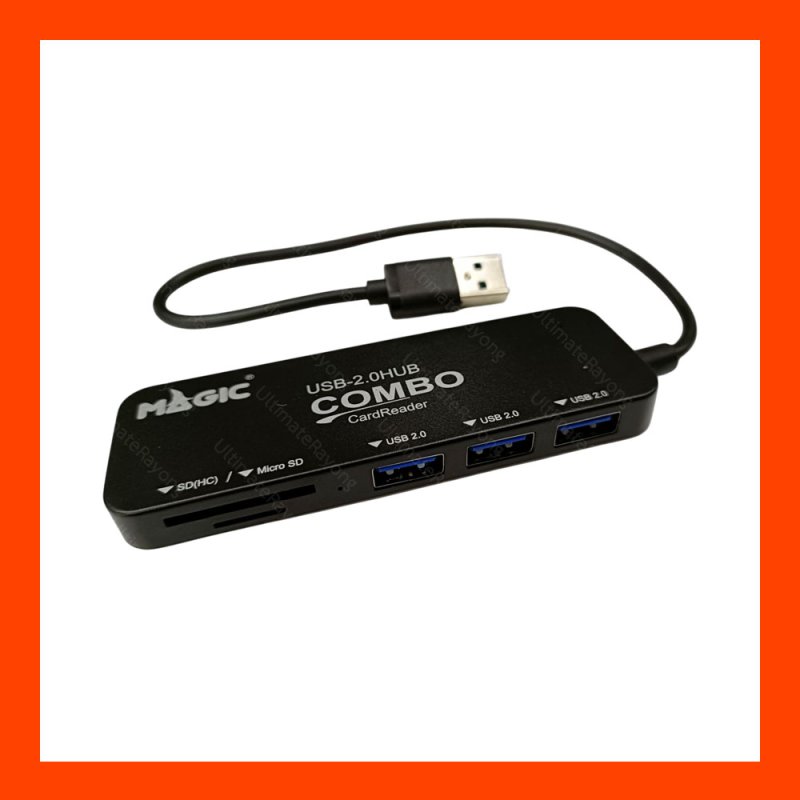Card Reader Magic USB 3P+Extension MT-42