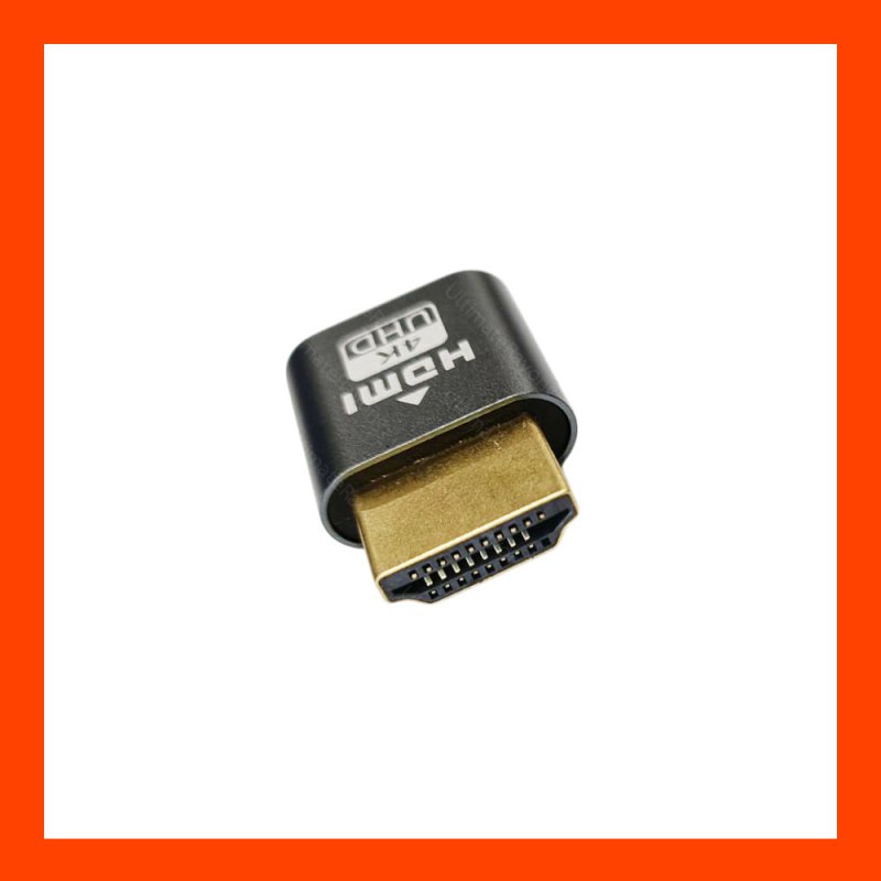 Dummy Plug Headless Display Adapter 4k HDMI