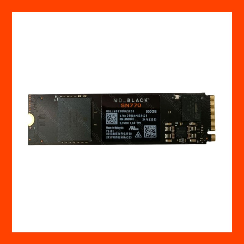 SSD M.2 NVMe WD Black SN770 500GB