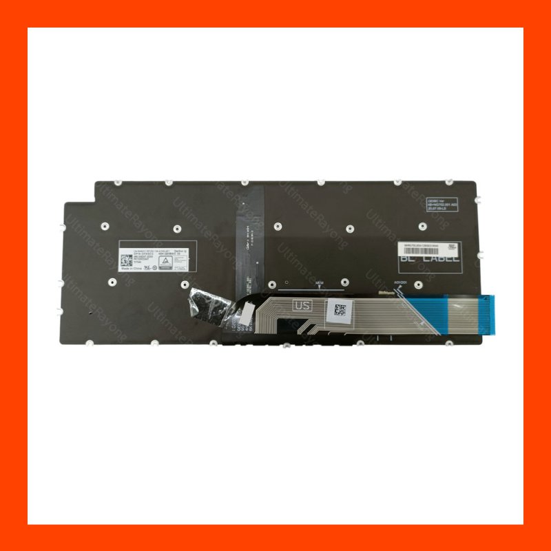 Keyboard Dell (Black) (LED) Dell 5390,5391,7391,14- 5490,5491,7491,5498,7490,5493 TH