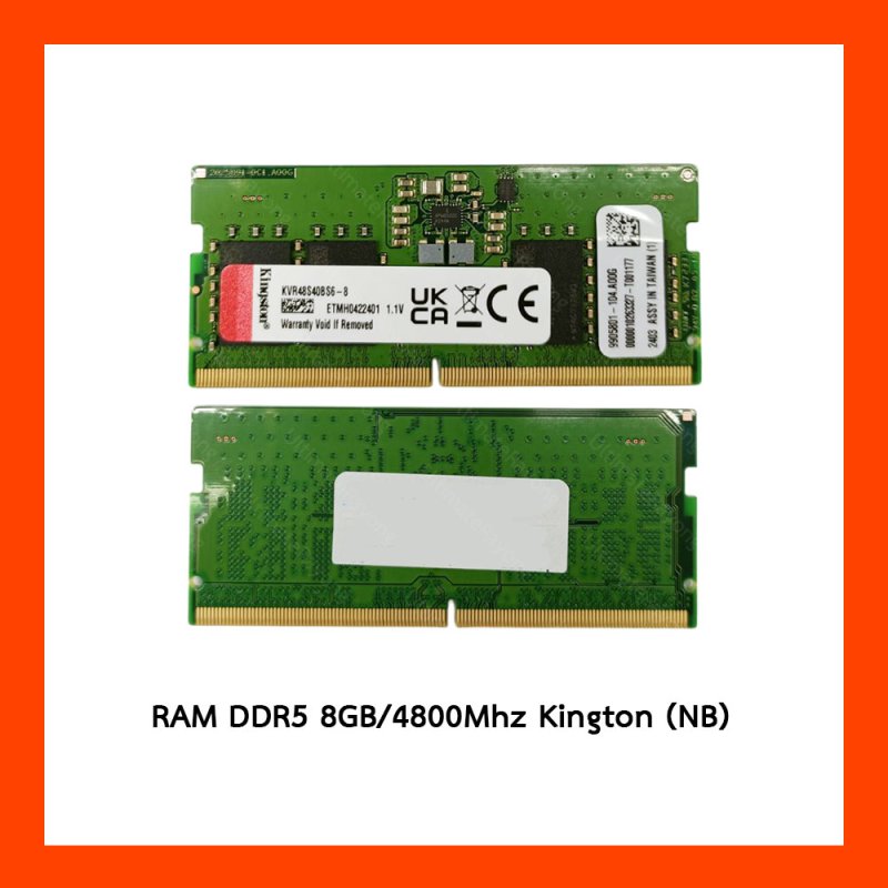 DDR5 RAM 8GB 4800Mhz Kington NB