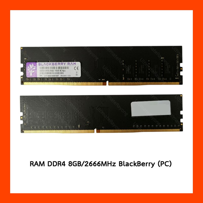 DDR4 8GB 2666MHz Black Berry PC
