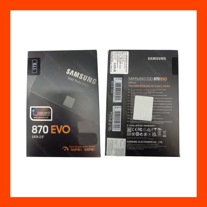 SSD SAMSUNG 870EVO SATS 2.5 1TB