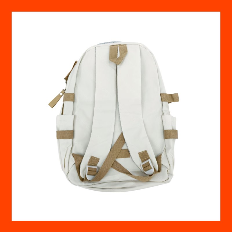 Bag กระเป๋า เป้ โน๊ตบุ๊ค 14 15 สีขาว SJM36