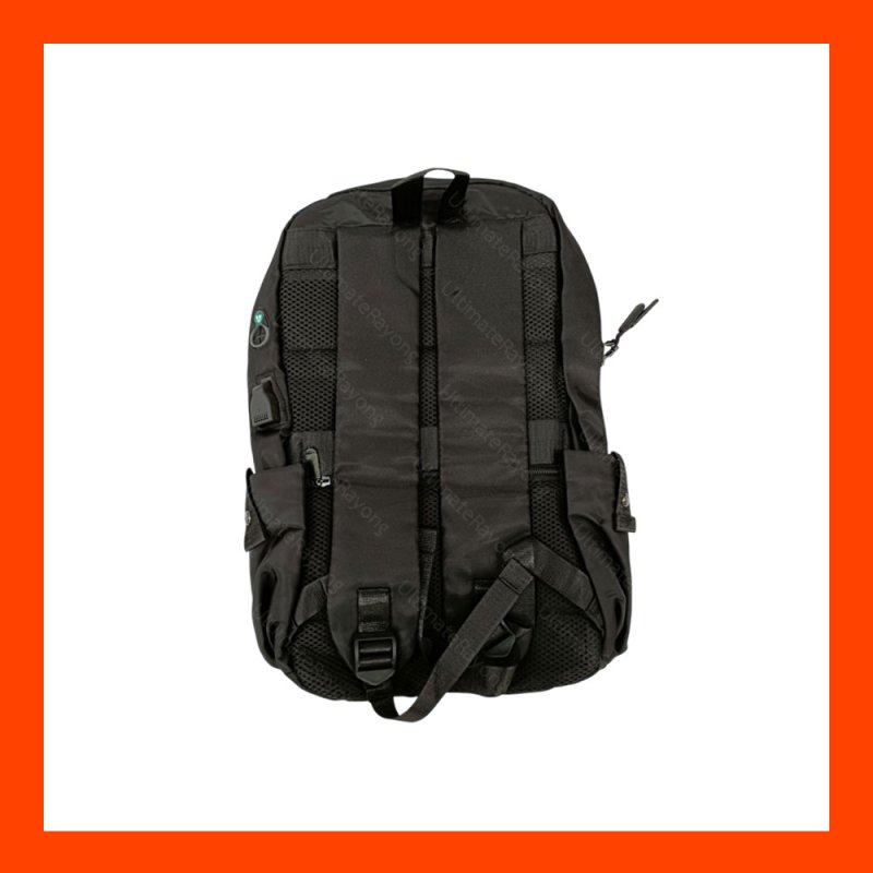 Bag กระเป๋า เป้ โน๊ตบุ๊ค 14 15 สีดำ G022