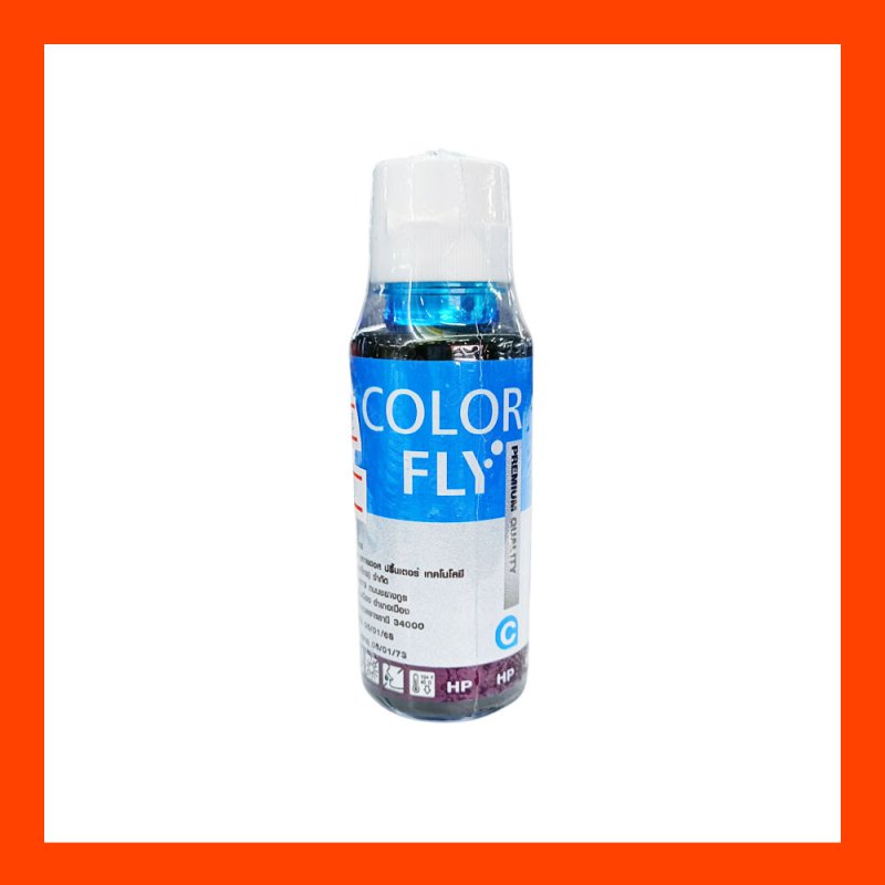 HP Refill Color Fly GT52 100Ml. Cyan