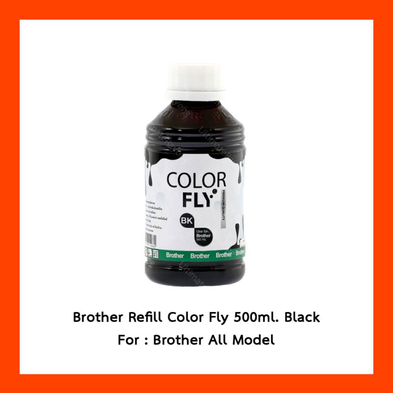 BROTHER Refill Color Fly 500ml. Black