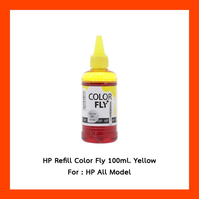 HP Refill Color Fly 100Ml. Yellow