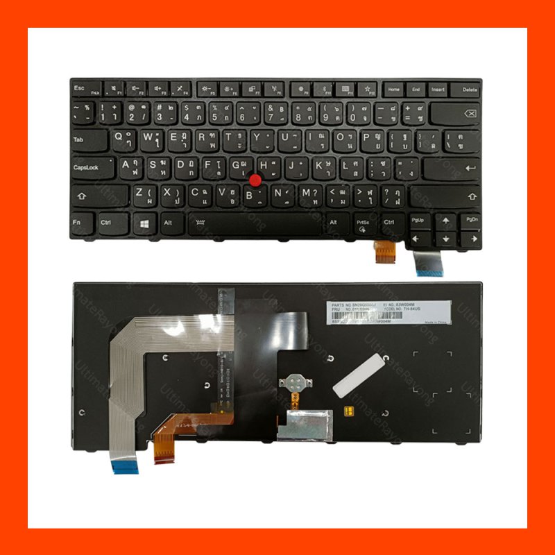 Keyboard Lenovo (LED) T470S,T460S TH
