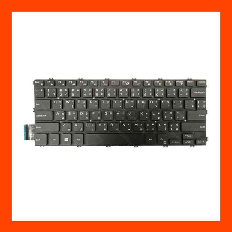 Keyboard คีย์บอร์ด (LED)(T) Dell 14-5480,15-5580,5588,5582,5581,5591,5488