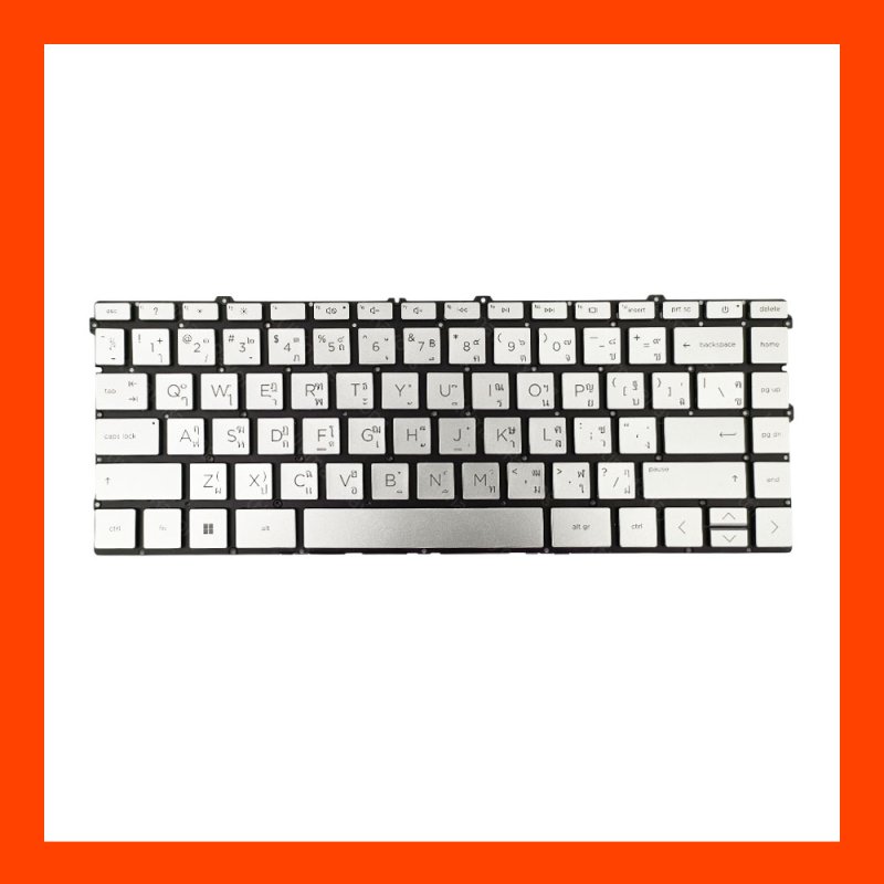 Keyboard คีย์บอร์ด HP(grey)14-DY,x360