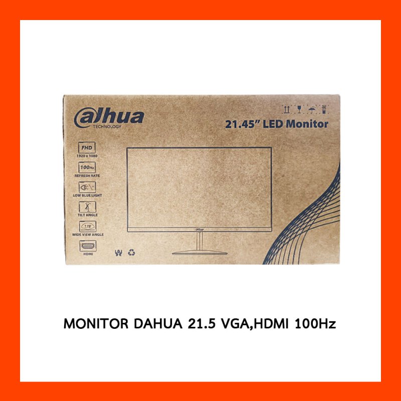 MONITOR DAHUA  21.5  VGA,HDMI 100Hz