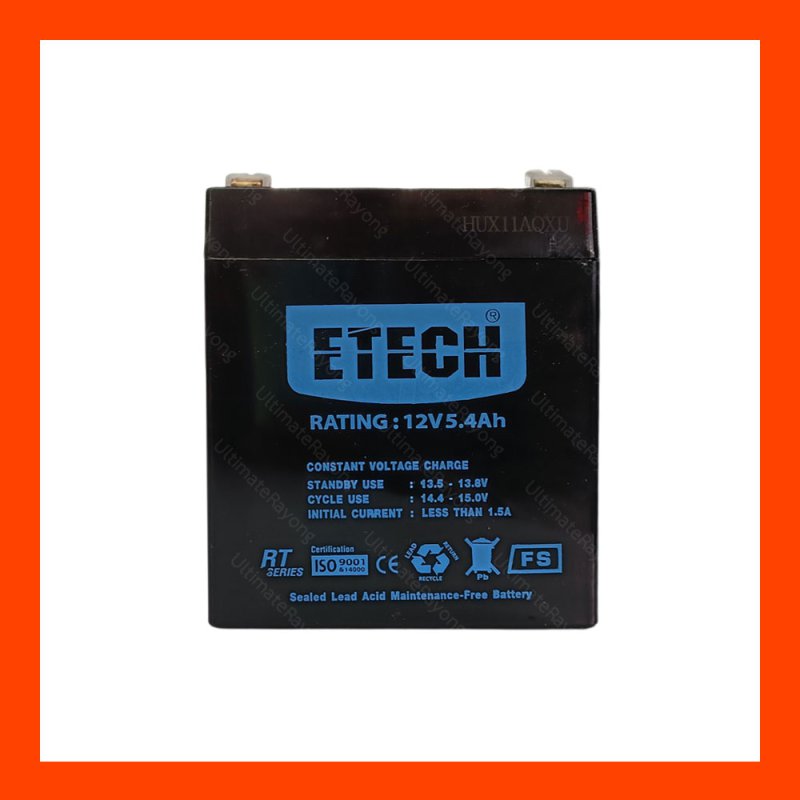 BATTERY UPS 5.4Ah 12V 'ETECH'