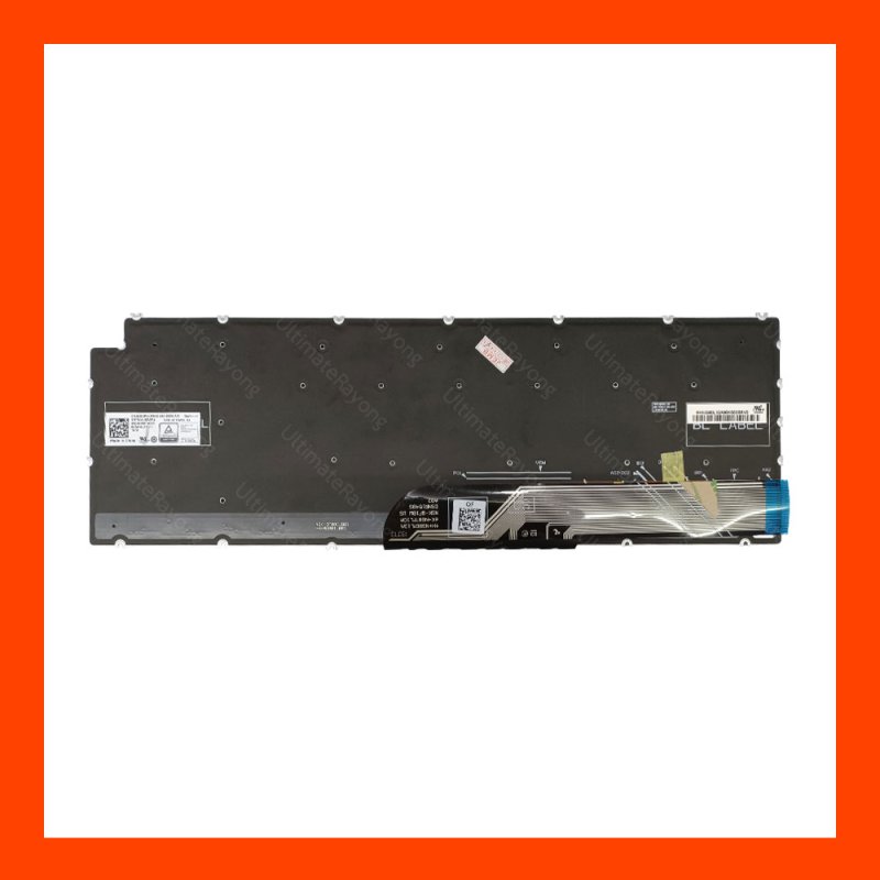 Keyboard Dell 7590,7591,7510,5590,3511,3515 Siver TH