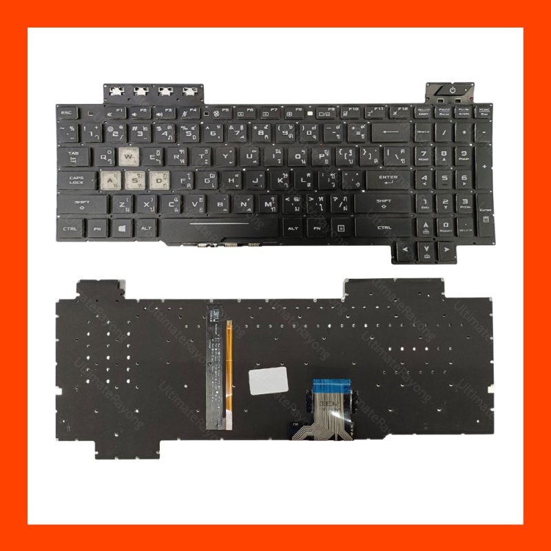 Keyboard Asus (white)(LED)FX505DT,FX505GD,FX505GE,FX505GM TH
