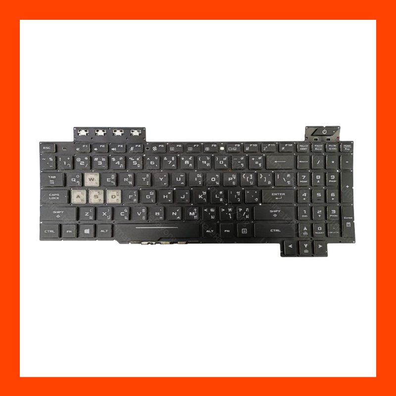 Keyboard Asus (white)(LED)FX505DT,FX505GD,FX505GE,FX505GM TH